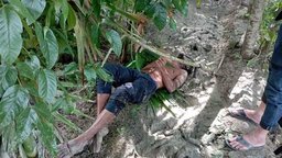 নলছিটিতে গাছের সঙ্গে কোমরের বেল্টে গলায় ফাঁস, যুবকের মরদেহ উদ্ধার