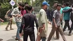 ঈশ্বরদী সরকারি কলেজে ছাত্রদল-শিবির সংঘর্ষ, ককটেল বিস্ফোরণ