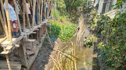 কোটালীপাড়ায় অবৈধভাবে দখলকৃত খালের ৫শ’ মিটার এলাকা উদ্ধার