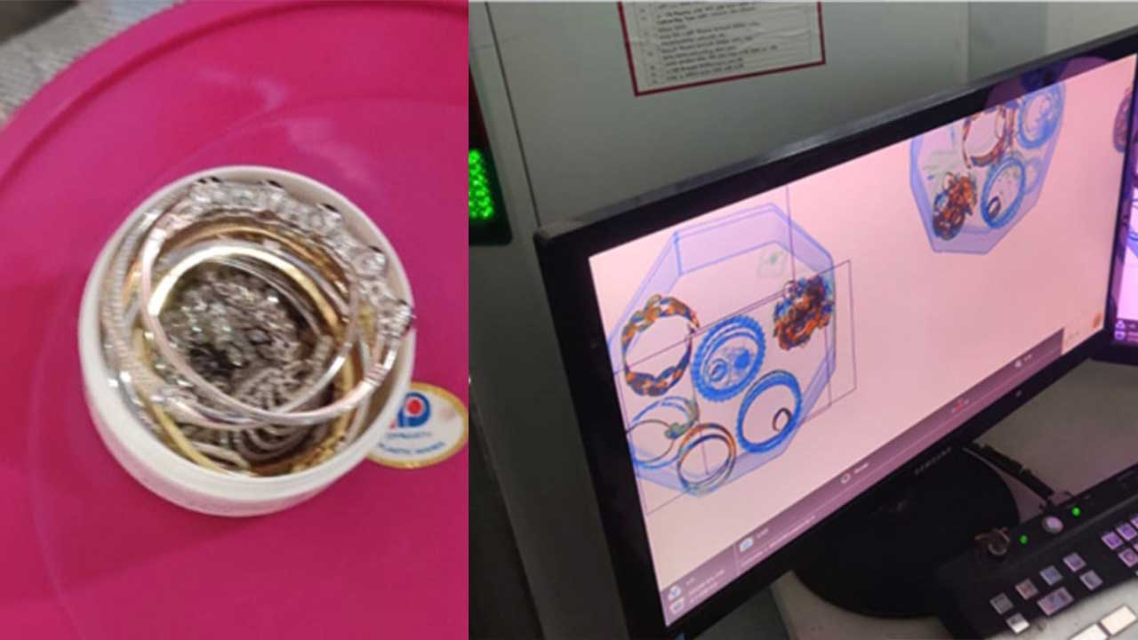 শাহ আমানত বিমানবন্দরে স্বর্ণ পাচারের অভিনব কৌশল, ২১ লাখ টাকার স্বর্ণালংকার জব্দ