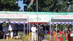 পঞ্চগড়ের তেঁতুলিয়ায় যথাযথ মর্যাদায় মহান বিজয় দিবস পালিত