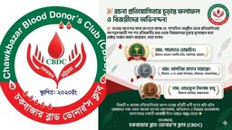 চকবাজার ব্লাড ডোনার'স ক্লাব-এর রচনা প্রতিযোগিতার চূড়ান্ত ফলাফল প্রকাশ ও বিজয়ীদের অভিনন্দন