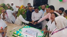 ফরিদপুর মেডিকেলে আন্তর্জাতিক নার্স দিবস পালিত