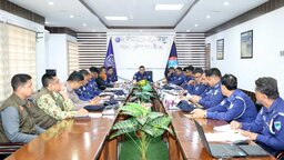 ঝিনাইদহে জেলা পুলিশের মাসিক কল্যাণ ও অপরাধ পর্যালোচনা সভা অনুষ্ঠিত