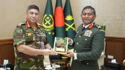 সেনাপ্রধানের সঙ্গে মালদ্বীপের চিফ অফ ডিফেন্স ফোর্সের সৌজন্য সাক্ষাৎ