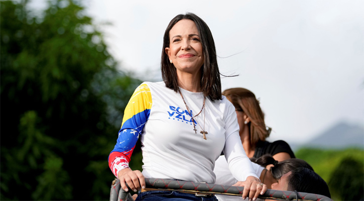 ট্রাম্প নয়, শান্তিতে নোবেল পেলেন ভেনেজুয়েলার মারিয়া কোরিনা