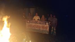 বকশীগঞ্জে ভ্রাম্যমাণ আদালতের অভিযানে নিষিদ্ধ জাল জব্দ, পুড়িয়ে ধ্বংস