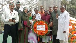 স্বাধীনতা দিবসে গোপালগঞ্জে অগ্নি বীনা শিল্প ও সাহিত্য সংসদের শ্রদ্ধাঞ্জলি