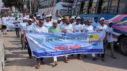 কুয়াকাটায় বর্ণাঢ্য আয়োজনে বিশ্ব পর্যটন দিবস উদযাপন