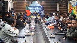 রাজবাড়ীতে সাংবাদিকদের সঙ্গে নবাগত পুলিশ সুপারের মতবিনিময়