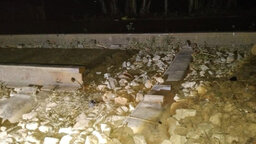 গফরগাঁওয়ে 'অগ্নিবীণা এক্সপ্রেস' লাইনচ্যুত, ঢাকা-ময়মনসিংহ রুটে ট্রেন চলাচল বন্ধ