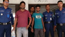 ফরিদপুরে ১০ বছরের সাজাপ্রাপ্ত পলাতক আসামি সহ গ্রেফতার ২