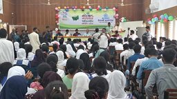নড়াইলের ভিক্টোরিয়া কলেজে ছাত্রশিবিরের উদ্যোগে নবীন বরণ