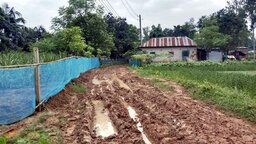 বগুড়ার শেরপুরে ৫ কিলোমিটার রাস্তার বেহাল দশা