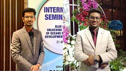 বাংলাদেশ মেরিটাইম ইউনিভার্সিটি কুইজিং ক্লাবের সভাপতি জিম, সম্পাদক আশেক