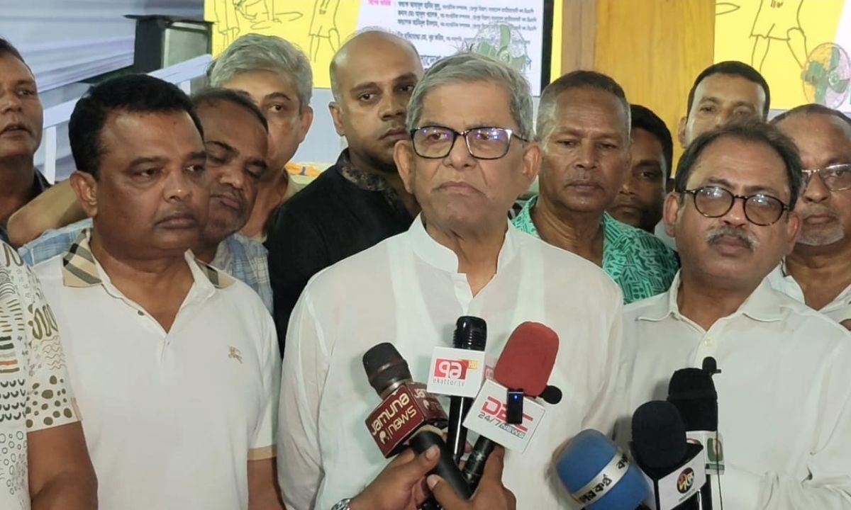 বিএনপির হাত ধরেই সব ইতিবাচক পরিবর্তন এসেছে : মির্জা ফখরুল