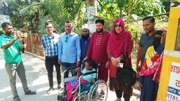মনোহরদীতে আমেরিকা প্রবাসীর অর্থায়নে মানবিক সহায়তা প্রদান