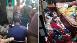 ঘরের সবাইকে বেঁধে রেখে দুঃসাহসিক ডাকাতি!  ২৫ ভরি স্বর্ণ সহ নগদ টাকা লুট !