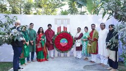 রবীন্দ্র বিশ্ববিদ্যালয়ে যথাযথ মর্যাদায় মহান বিজয় দিবস উদযাপন