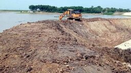 ঝুঁকিতে সুনামগঞ্জের শনি ও মাটিয়ান হাওরের বোরো ফসল