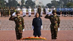 সাভারে জাতীয় স্মৃতিসৌধে ভুটানের প্রধানমন্ত্রীর শ্রদ্ধা নিবেদন