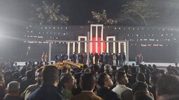 নীলফামারীতে ভাষা শহীদদের স্মরণে পুষ্পমাল্য অর্পণ