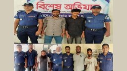 ফেনী জেলা পুলিশের বিশেষ অভিযানে ১৬ আসামী গ্রেফতার