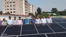 ফরিদপুর জেলা পরিষদের সৌরবিদ্যুৎ যুক্ত হলো জাতীয় গ্রিডে