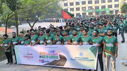 নোবিপ্রবিতে ৮শতাধিক শিক্ষার্থীর অংশগ্রহণে ম্যারাথন অনুষ্ঠিত