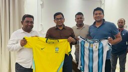 কাশিয়ানীতে ব্রাজিল-আর্জেন্টিনার ব্যতিক্রমী প্রতীকী ম্যাচের আয়োজন