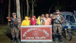 যশোরের গোগা সীমান্তে ৮ বাংলাদেশি আটক