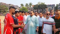 জাগৃতি গোল্ডকাপ ফুটবল টুর্নামেন্টের ফাইনাল খেলা অনুষ্ঠিত