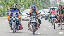 আজ মধ্যরাত থেকে নিষিদ্ধ হচ্ছে মোটরসাইকেল চলাচল