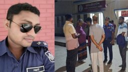 নড়াইল-যশোর মহাসড়কে দুর্ঘটনায় পুলিশ কর্মকর্তা সহ নিহত ৩