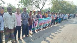 সাতক্ষীরা-২ আসনে আব্দুল আলিমকে মনোনয়নের দাবিতে মানববন্ধন ও বিক্ষোভ