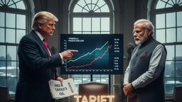 ভারতের ওপর চড়া শুল্ক আরোপের হুমকি ডোনাল্ড ট্রাম্পের