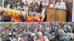 সাতক্ষীরা সদরের আলিপুরে আলহাজ্ব আব্দুর রউফের ধানের শীষের নির্বাচনী জনসভা জনসমুদ্রে পরিণত