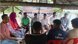 কয়রা ও শ্যামনগরবাসীর স্বপ্নের 'গোবরা ঘাট' হস্তান্তর সম্পন্ন