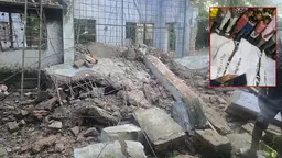 সরকারি অফিসের ছাদ ধসে ৩ শ্রমিক নিহত, আহত ২