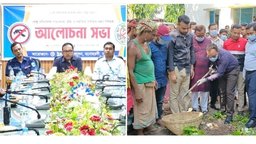 মনোহরদীতে ডেঙ্গু প্রতিরোধে আলোচনা সভা ও পরিচ্ছন্নতা অভিযান